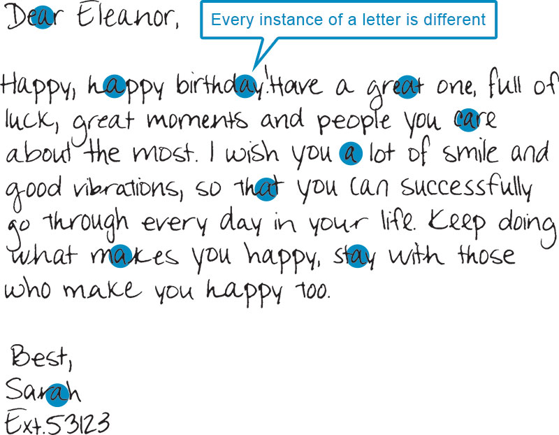 digital handwriting